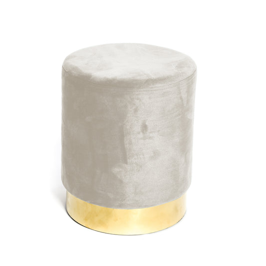Pouf Cilindro in Velluto