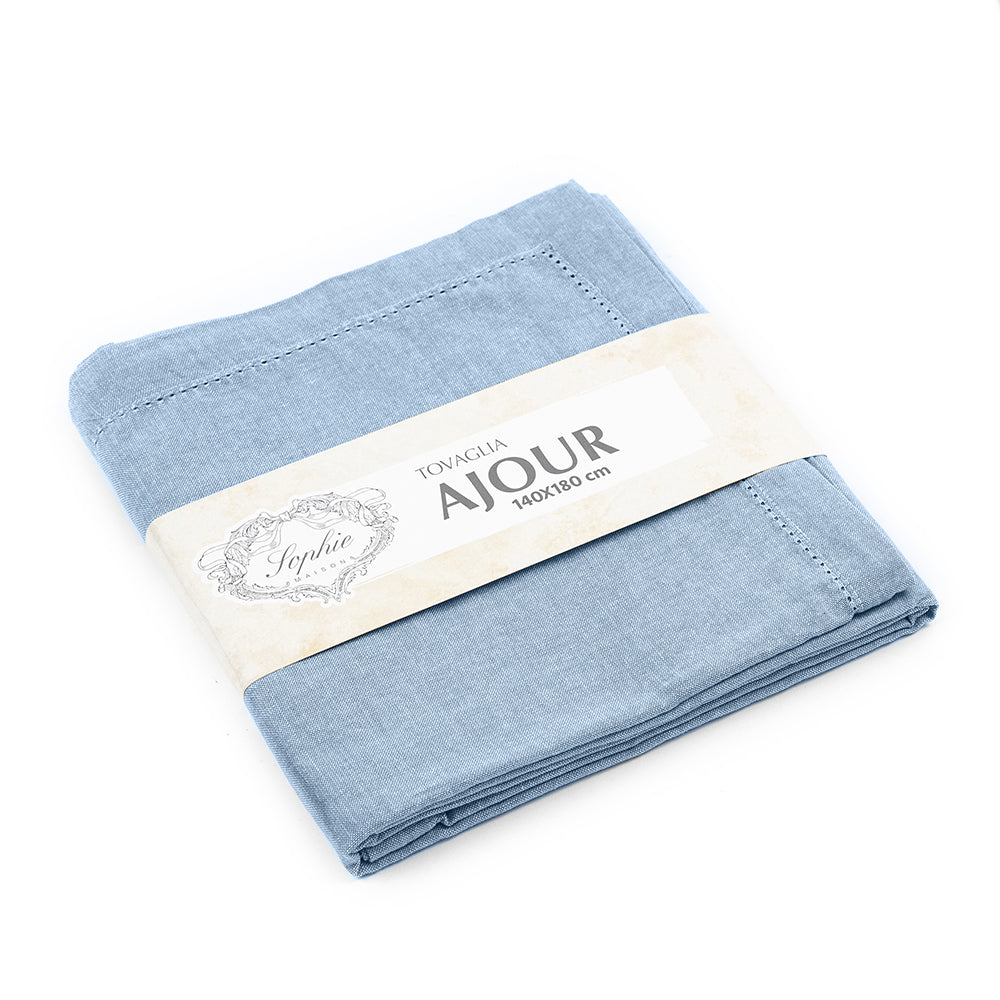 Tovaglia Rettangolare da Cucina in Cotone Tinta Unita