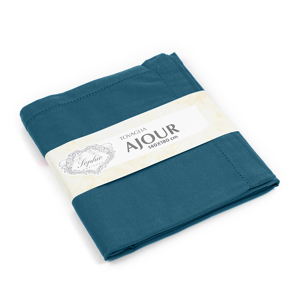 Tovaglia Rettangolare da Cucina in Cotone Tinta Unita