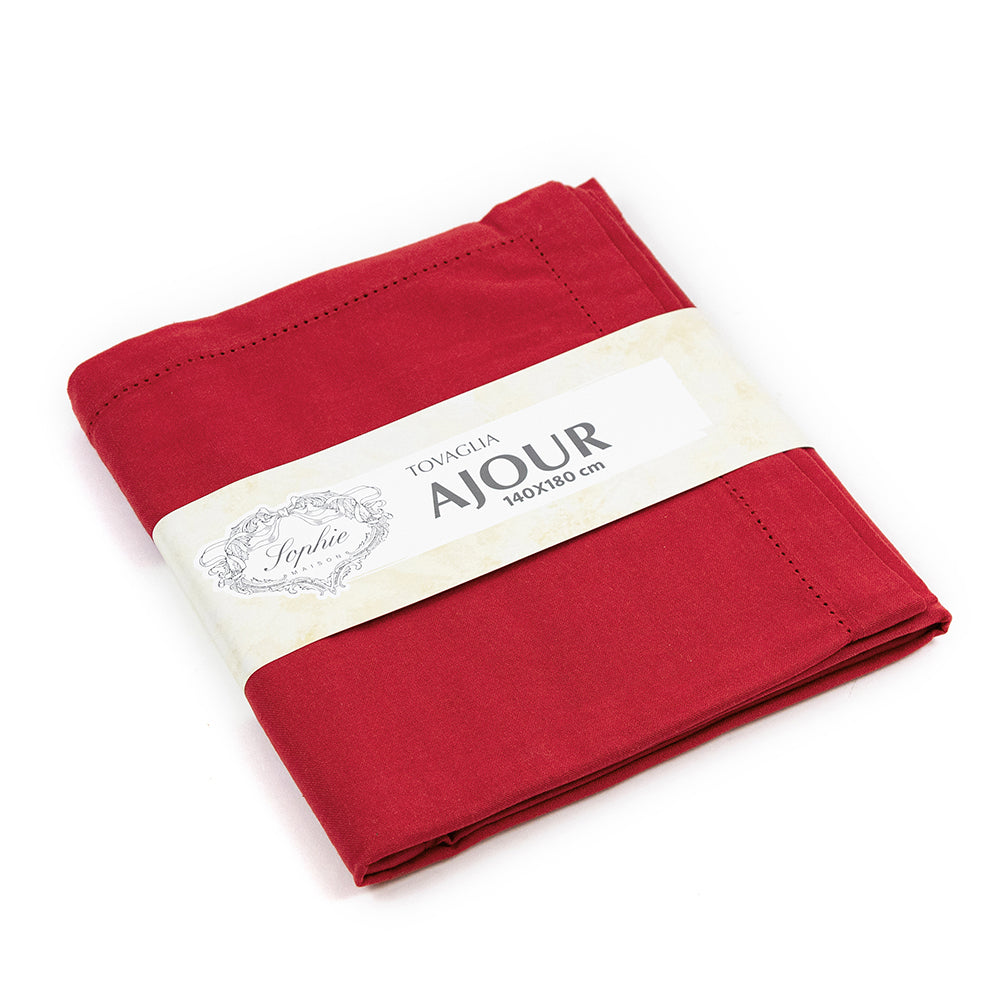 Tovaglia Rettangolare da Cucina in Cotone Tinta Unita