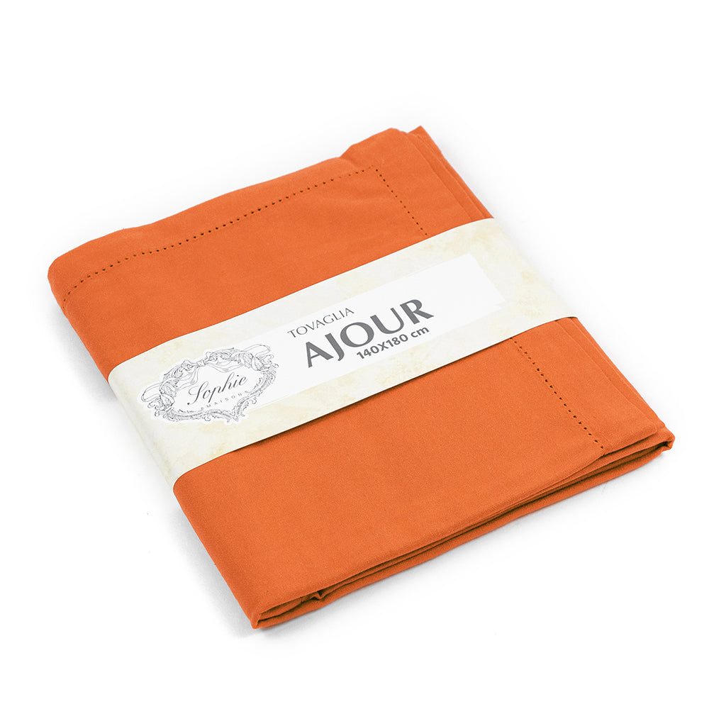 Tovaglia Rettangolare da Cucina in Cotone Tinta Unita