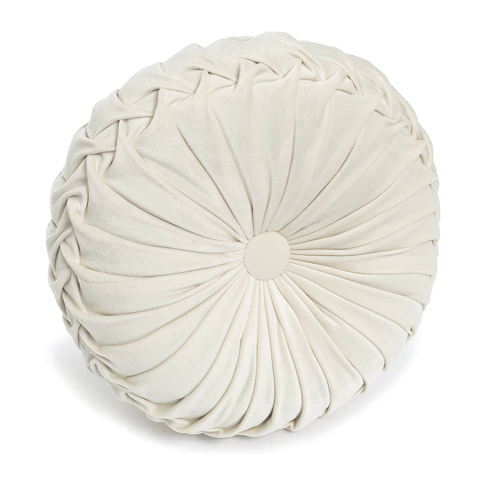 Cuscino Zucca Rotondo in Velluto Decor