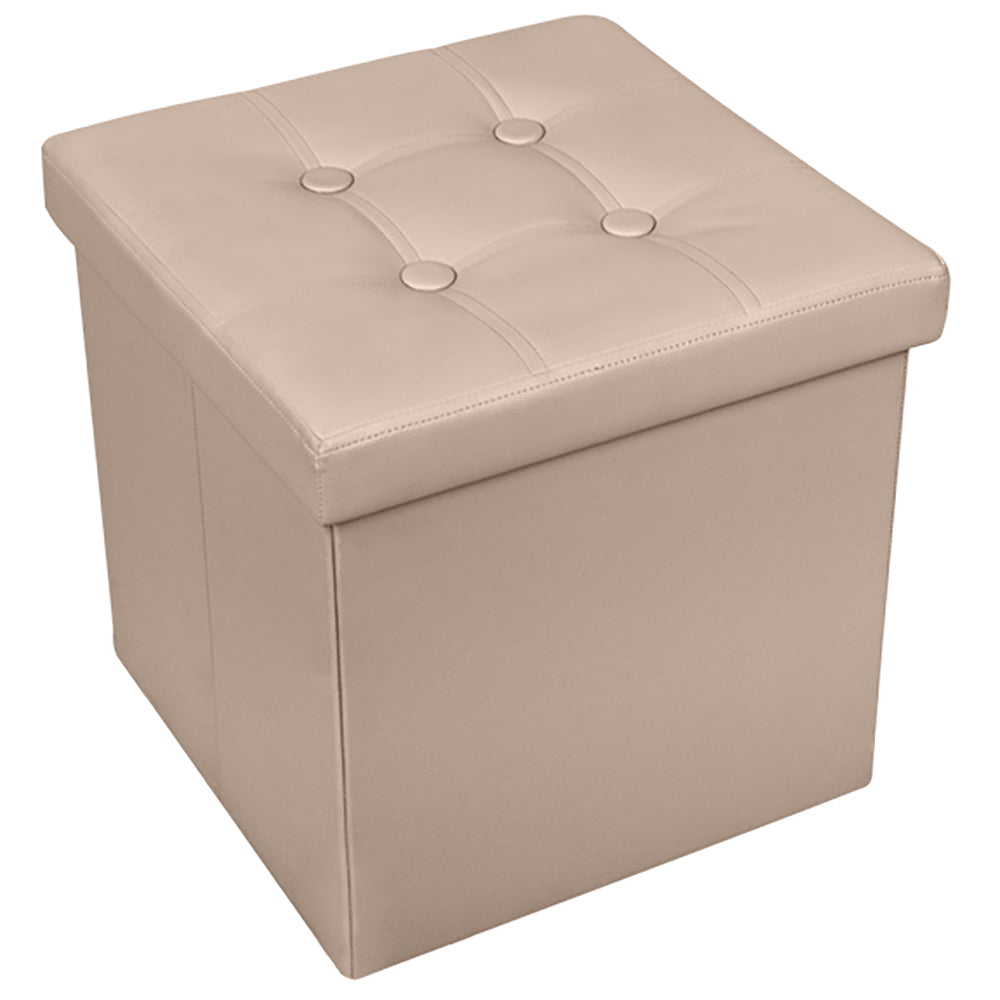 Pouf Contenitore in Ecopelle Imbottito Big