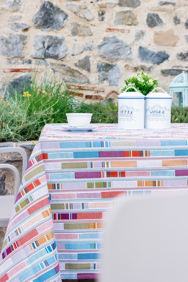 Tovaglia Rettangolare Ethnic in Cotone