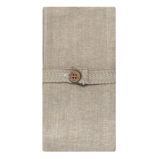 Set da 6 Tovaglioli in Cotone Tinta Unita